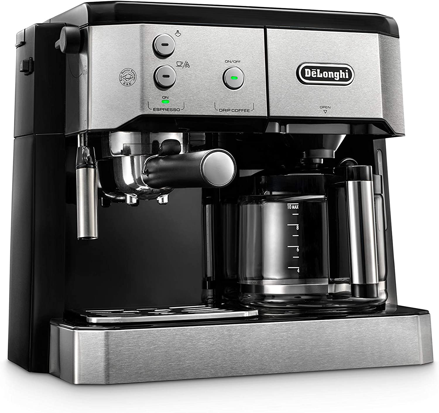 De Longhi Kombi- Kaffeemaschine mit Siebträger BCO 421.1 De Longhi Kombi- Kaffeemaschine mit Siebträger BCO 421.1